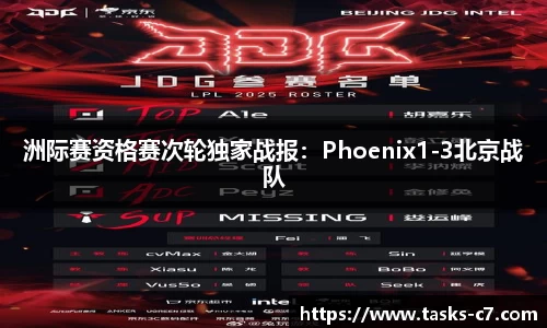 洲际赛资格赛次轮独家战报：Phoenix1-3北京战队