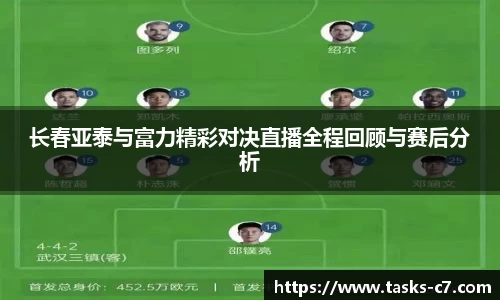 长春亚泰与富力精彩对决直播全程回顾与赛后分析